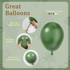 BAUANOOOY nude balloons for warm neutrals in natural themes