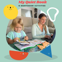 BAVY My Quiet Book button activity promotes dexterity during playtime