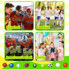 Football eye black stickers by Bawusou reduce glare and boost team style.