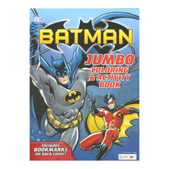 BAZIC PRODUCTS Batman Coloring Book cover with bold hero artwork for kids