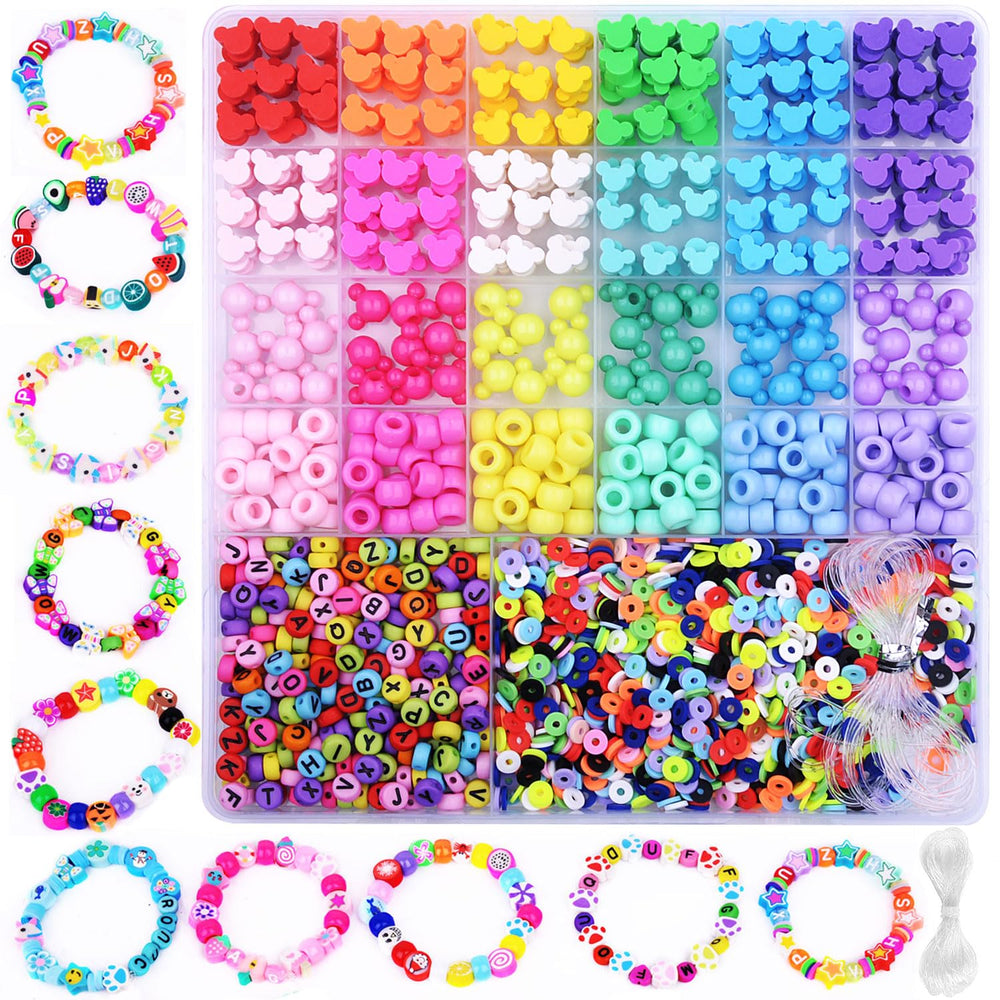 BBita mouse head beads kit for playful bracelets and gifts.