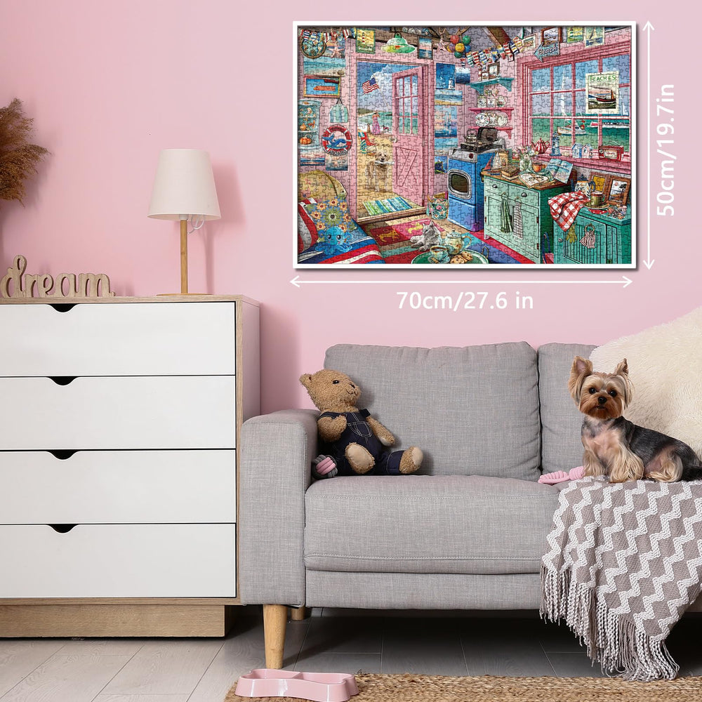 BBOLDIN Coastal art display idea for home decor after assembly