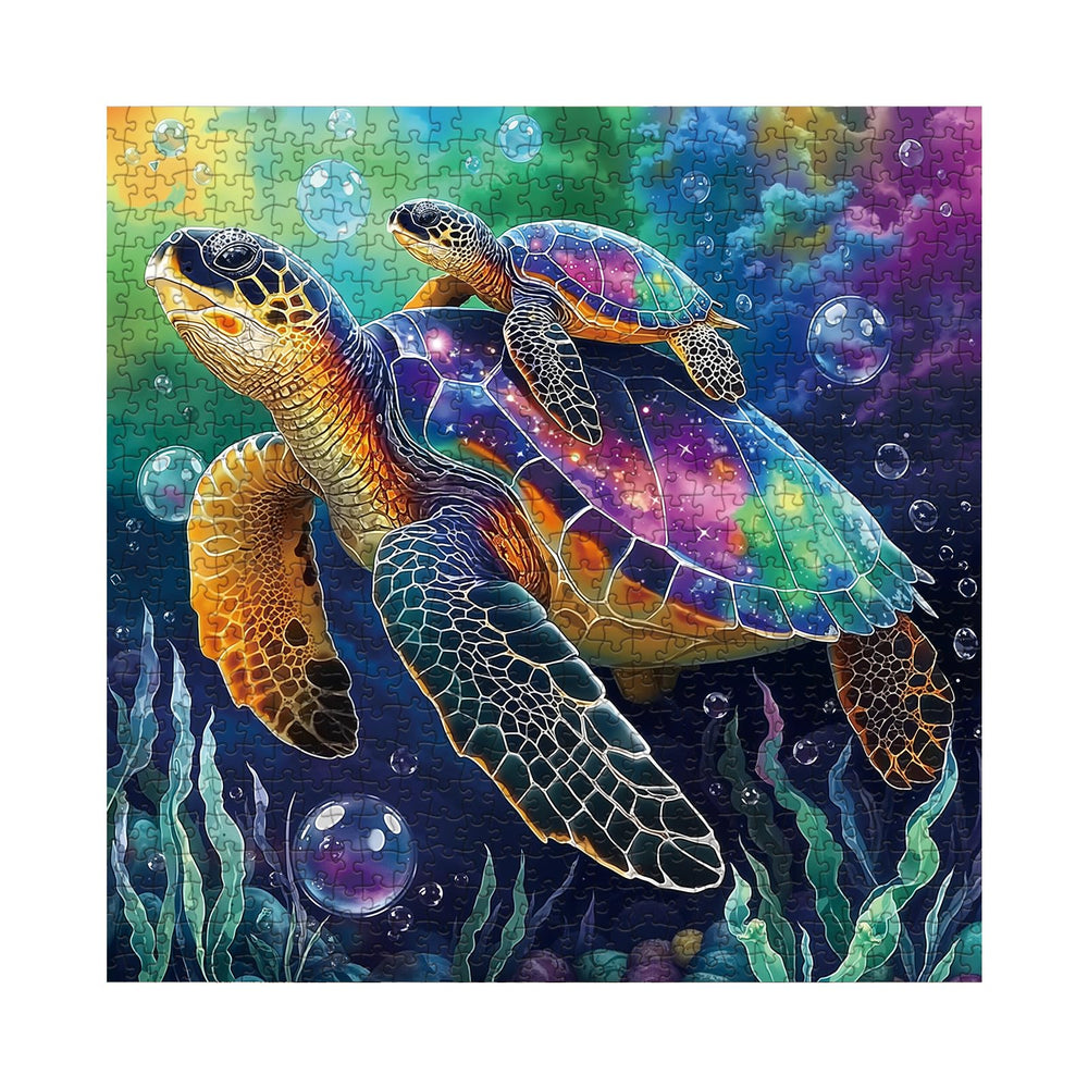 BBOLDIN Gradient Ocean Art Puzzle – immersive color shifts for mindful assembly.