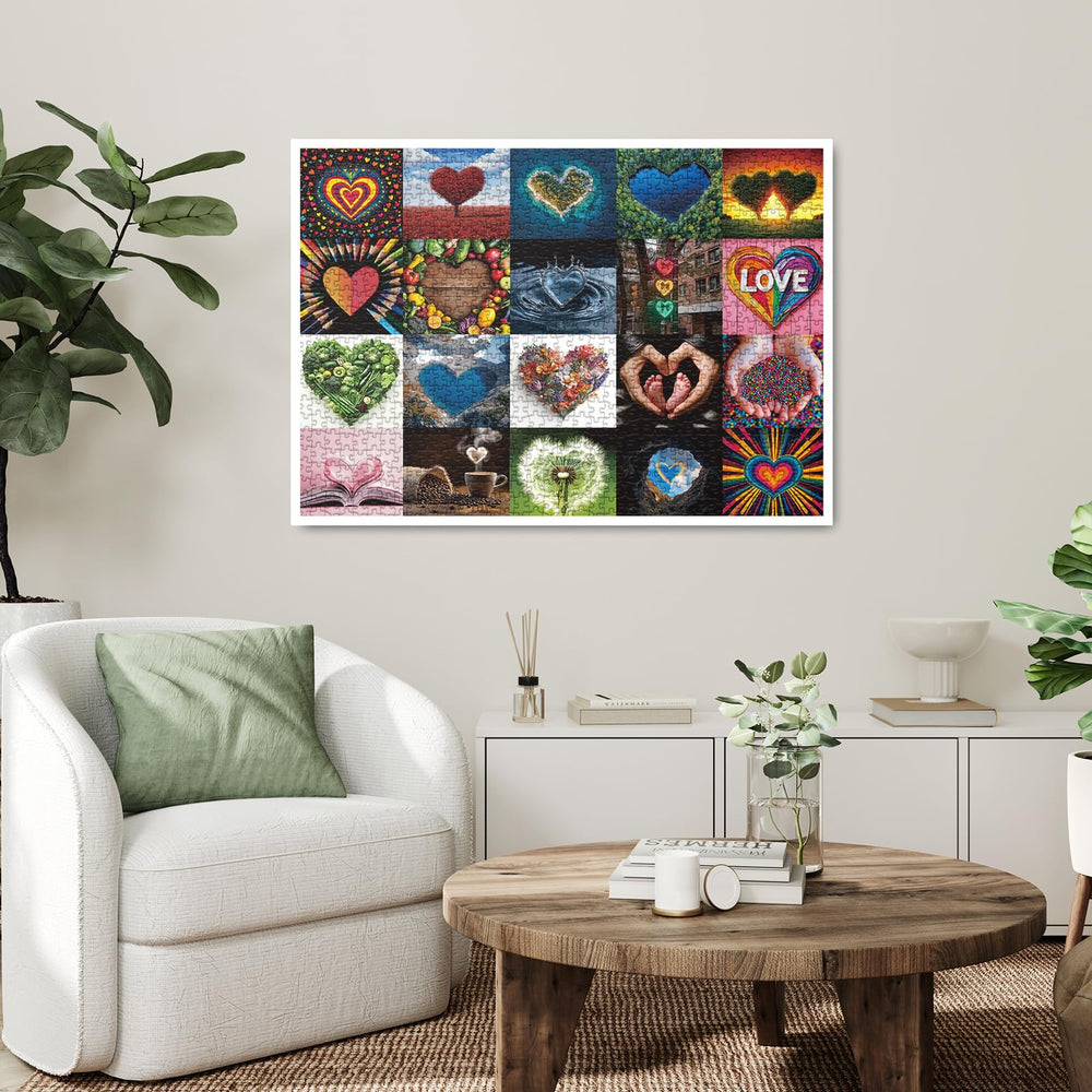 BBOLDIN Decor-ready puzzle doubles as charming wall art after completion.
