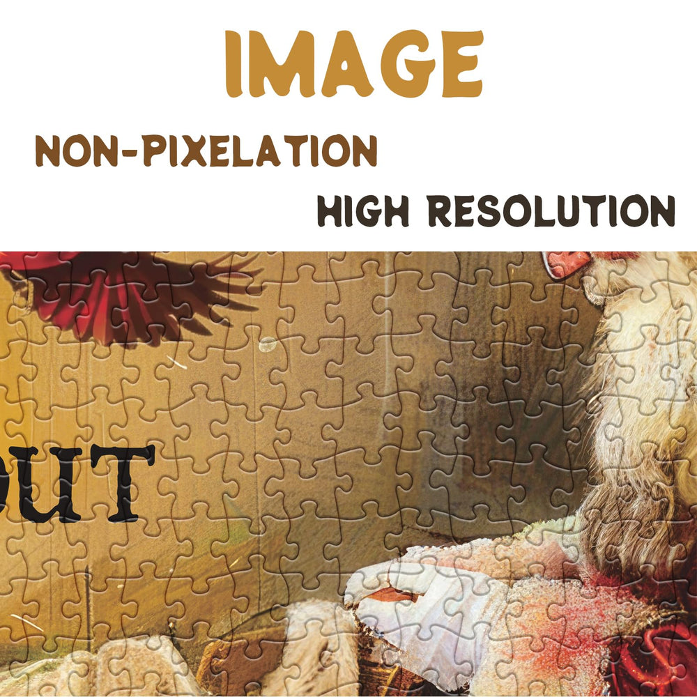 BBOLDIN odorless thick cardboard for a distraction-free puzzling experience.