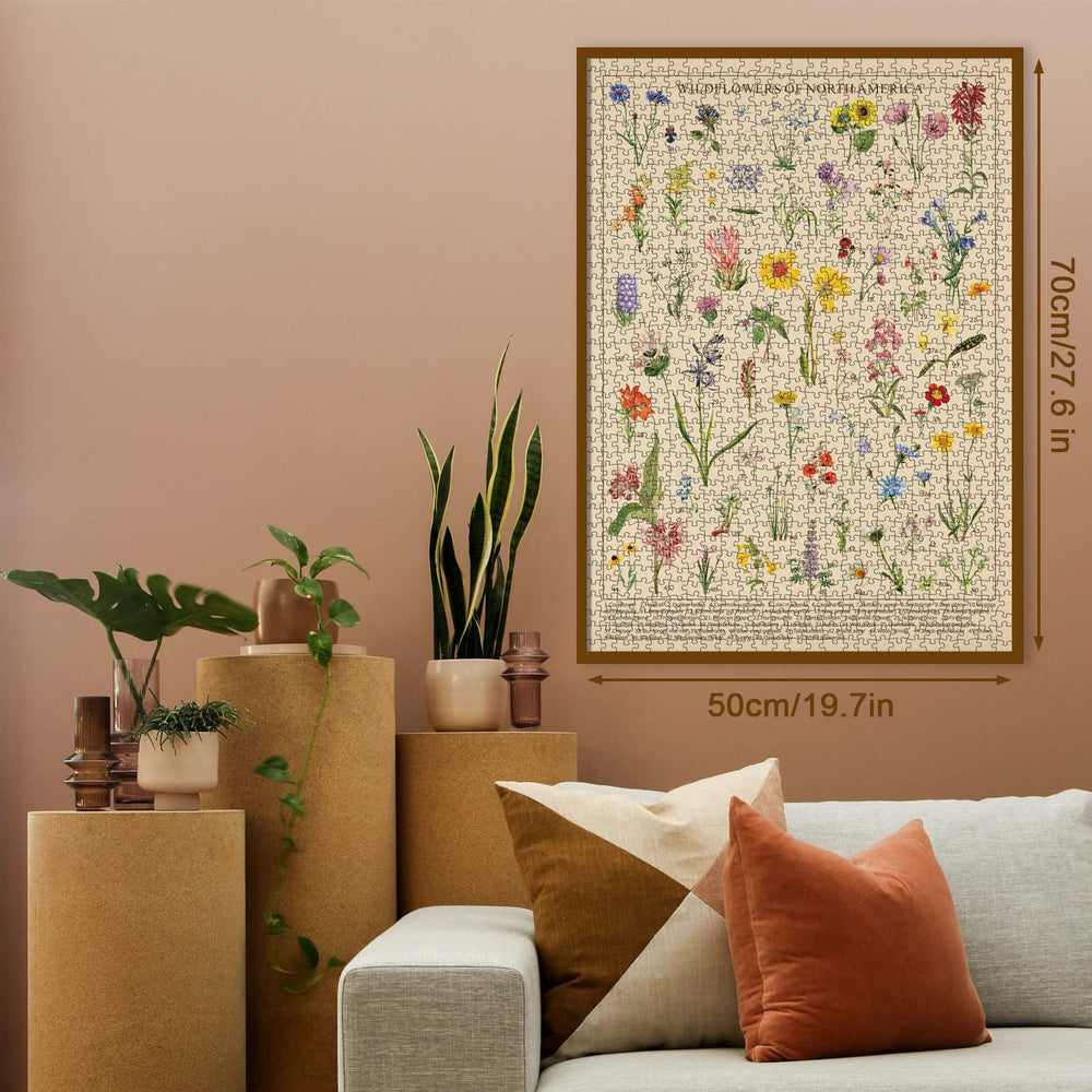 BBOLDIN Wildflowers wall decor idea after completion