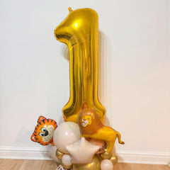 BBPOOL Gold 3 foil detail enhances party visuals with metallic shine.