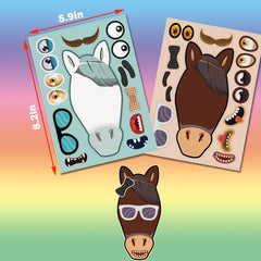 BBPOOL horse sticker set ideal as teacher rewards and classroom activities.