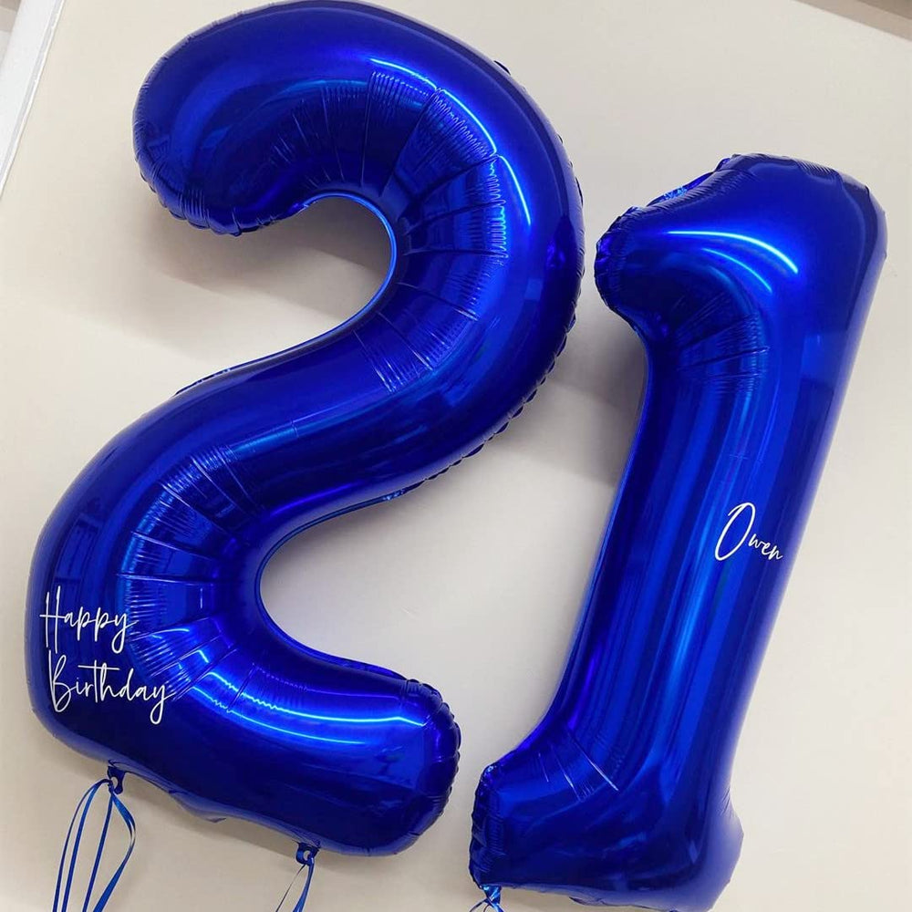 BBPOOL number 1 balloon decor for birthday parties and celebrations