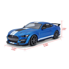 BBurago Mustang Shelby GT500 adjustable seat back detail on select models.