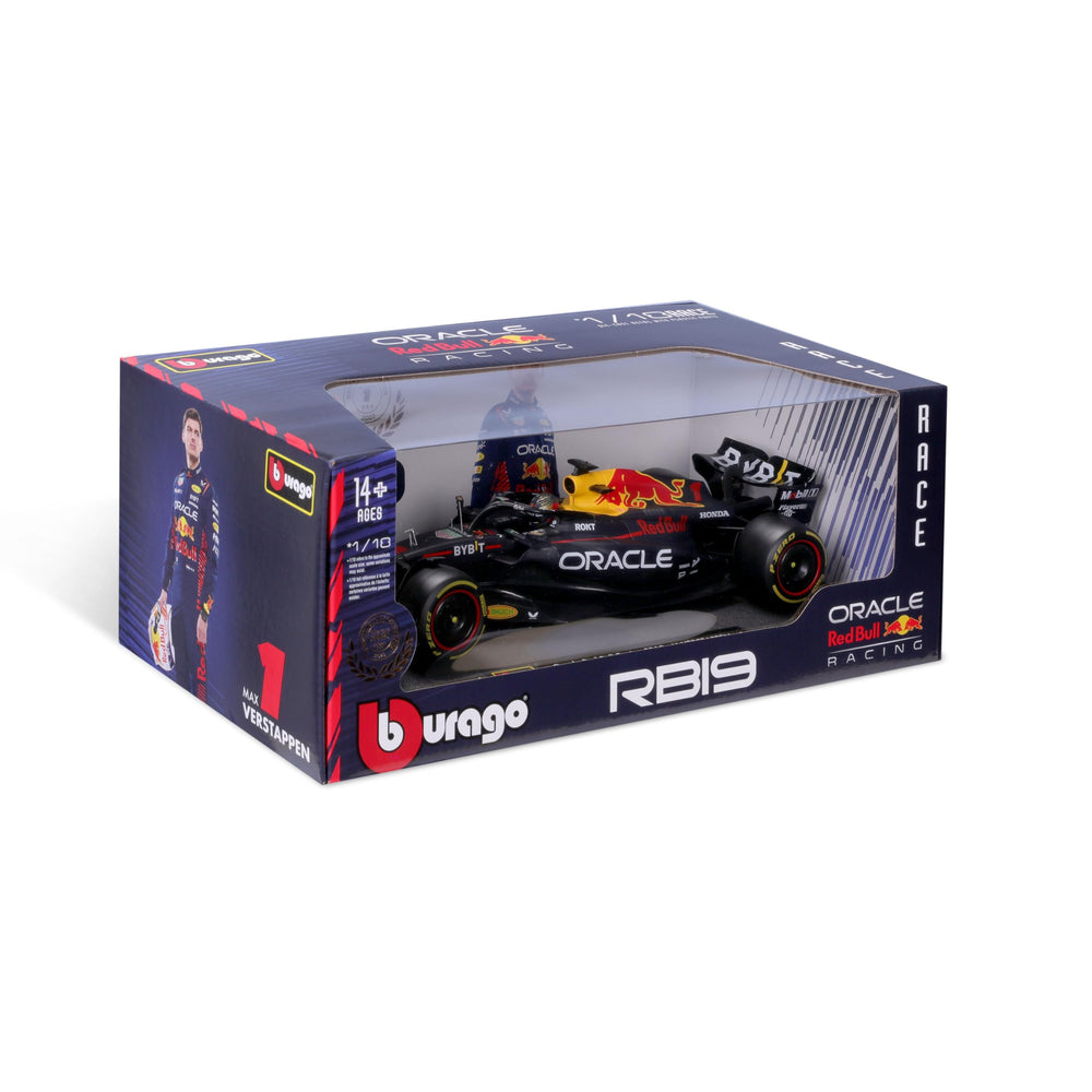 Bburago RB19 branding decals enhance overall display value