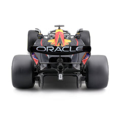 Bburago RB19 driver helmet detail adds authenticity