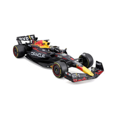 Bburago RB19 rear view highlights exhaust details and realism