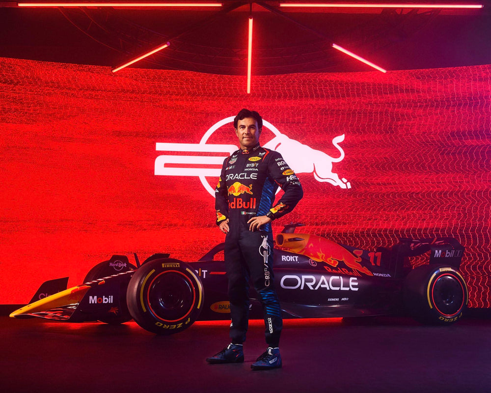 BBurago Red Bull RB20 licensing stamp confirms collectible quality and legitimacy.