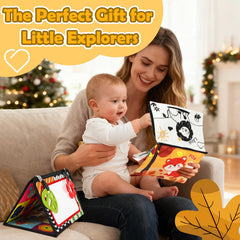 BBWOO animal-design crinkle pages spark sensory curiosity