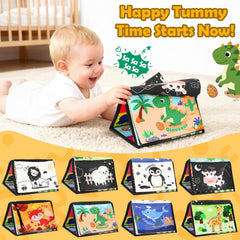 BBWOO tummy time mirror fosters self-recognition during floor play