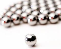 BC Precision hardened steel ball emphasizing durability for high-use projects