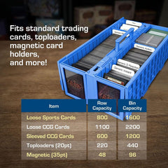 Stackable design lets you expand storage while saving space.