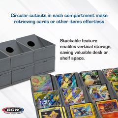 BCW Modular Card Sorting Tray with dovetail joints for sturdy, customizable assembly.