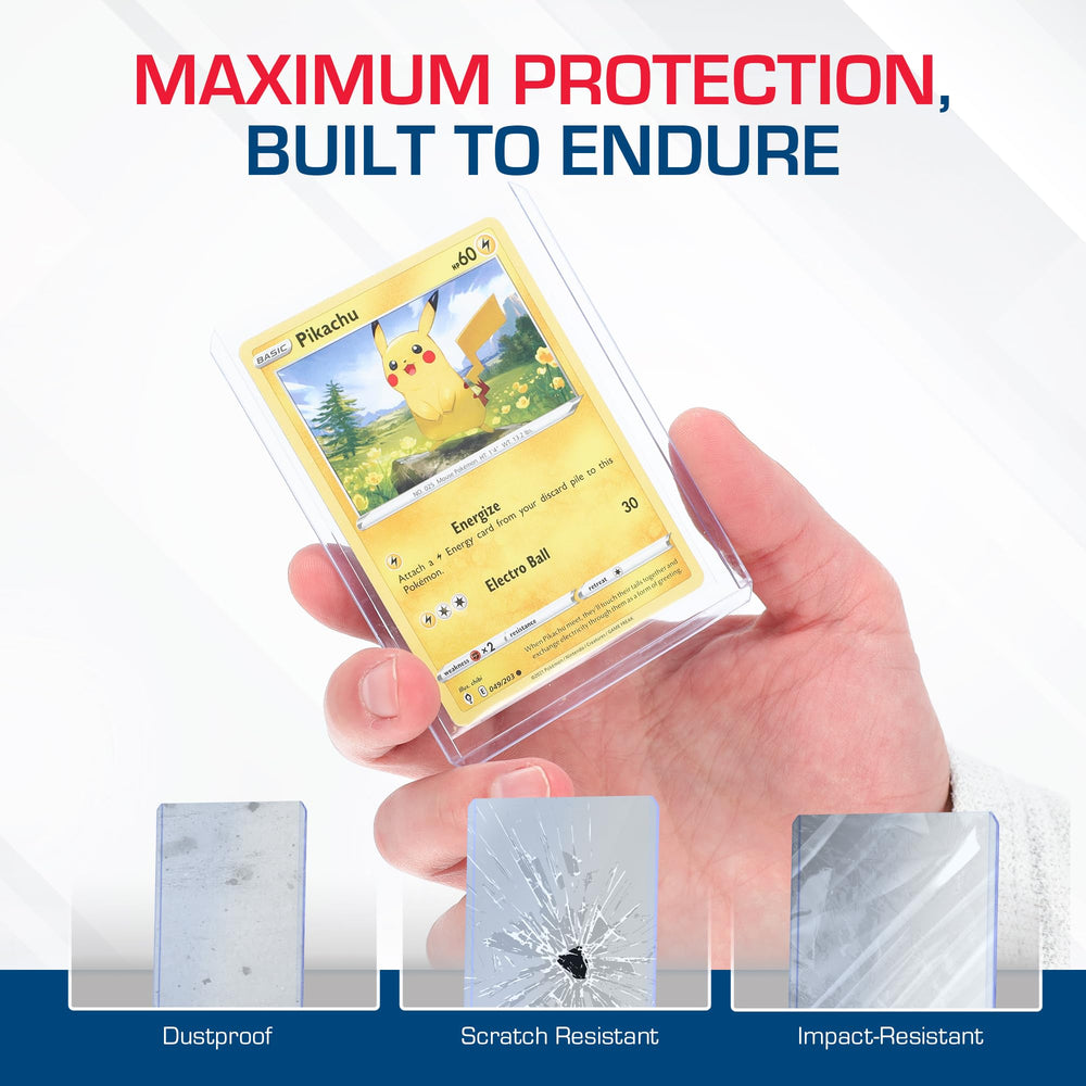 BCW rigid PVC protection helps keep cards condition-free over time.