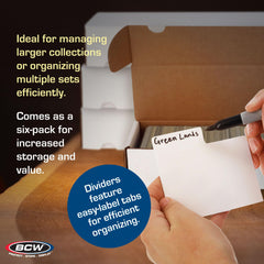 BCW storage organization setup helps maintain a tidy collection