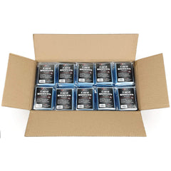 BCW standard card sleeves clear front view protect cards while keeping colors vibrant.