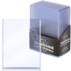 BCW Thick 138PT top load holder for 3x4 cards, crystal clear display