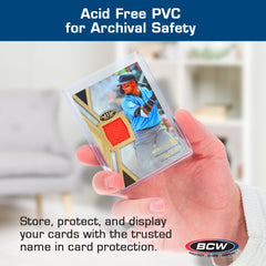 Rigid PVC holding case for durability and protection