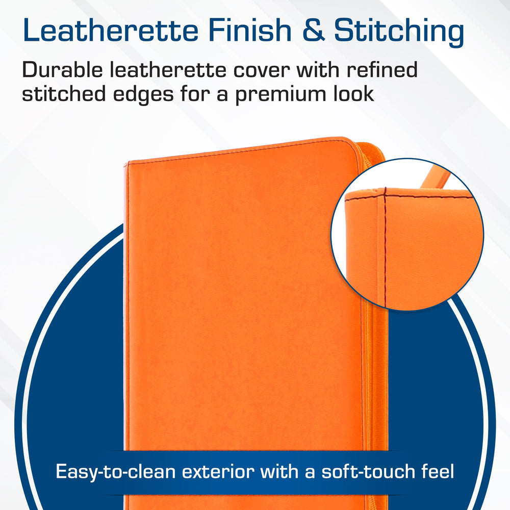 BCW Z-Folio LX side-loading pockets securely hold cards in place.