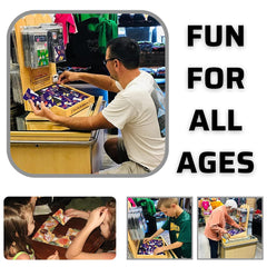 BDazzle Scramble Squares family game night for all ages and fun.