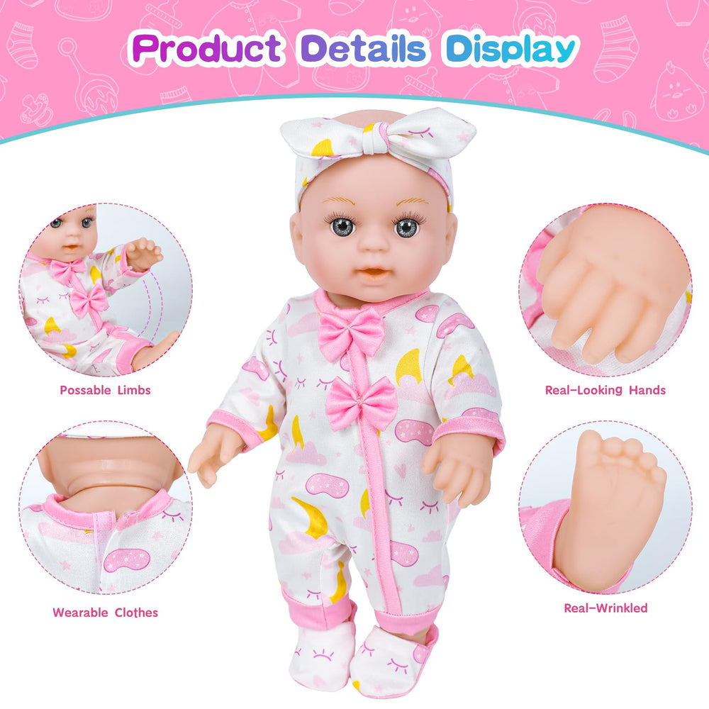 BDDOLL blanket and pillow set for warm naps and bedtime rituals