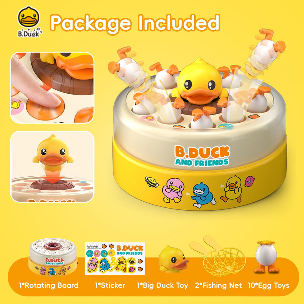 BDUCK+ gift-ready packaging highlights a versatile family game