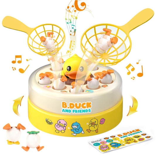 BDUCK+ jumping ducks board game in action boosting hand-eye coordination
