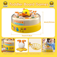 BDUCK+ rotating game board ready for fast setup and independent play