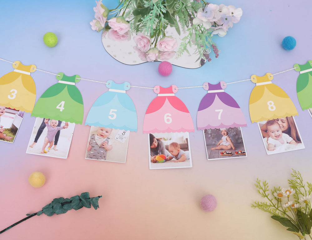 BEADED Princess Banner DIY Setup shows fast, neat party styling.