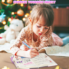 Beadsky Diary with Lock A5 size fits bags for on the go journaling
