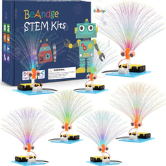BeAndge 7-pack STEM kit fiber-optic-lamp: colorful learning and hands-on assembly