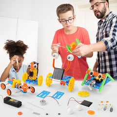 BeAndge solar-robot-car kit with eco-friendly motion and interactive play