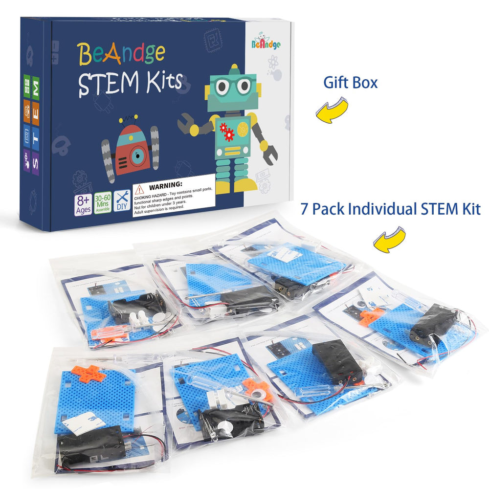 BeAndge STEM kit instruction guide: easy steps for independent building
