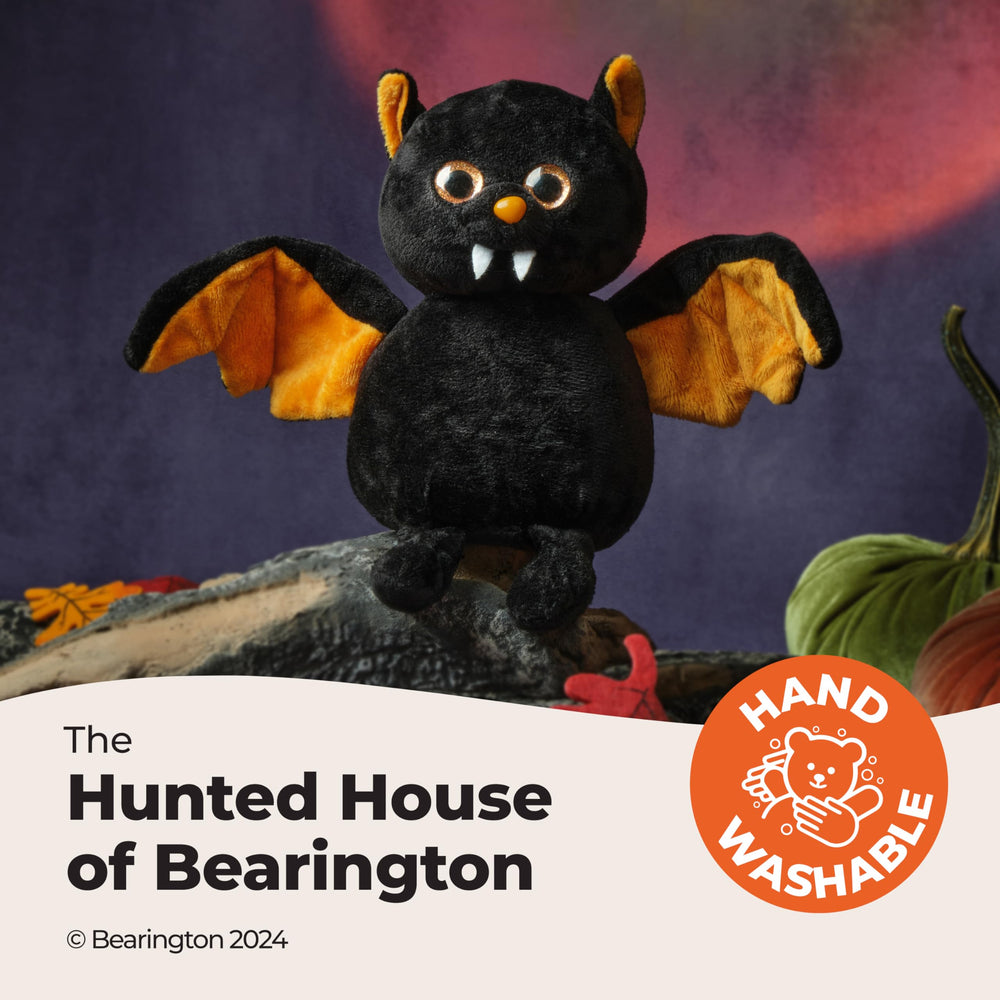 Bearington Bat 7.5-inch Echo Plush, a compact poseable friend for adventures.