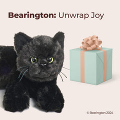 Bearington Jinx fur detail and color pattern enhance storytelling play.