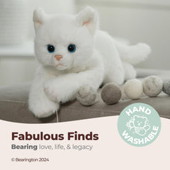 Bearington Lil' Muffin hand-sewn nose detail enhances lifelike charm for collectors