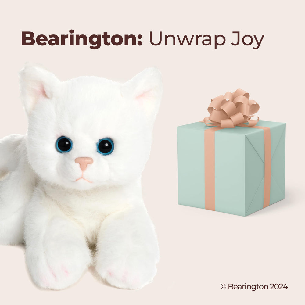 Bearington Lil' Muffin plush tail and fur invite snuggling during storytime