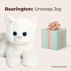 Bearington Lil' Muffin plush tail and fur invite snuggling during storytime