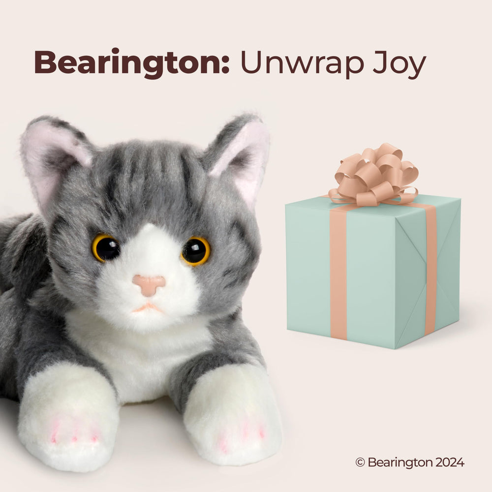 Bearington Lil' Socks hand-sewn nose showcases craftsmanship.