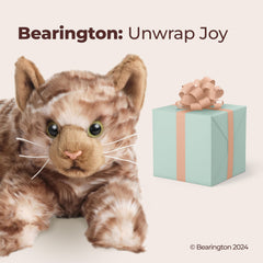 Bearington Louie cuddle shot perfect for bedtime and movie nights.