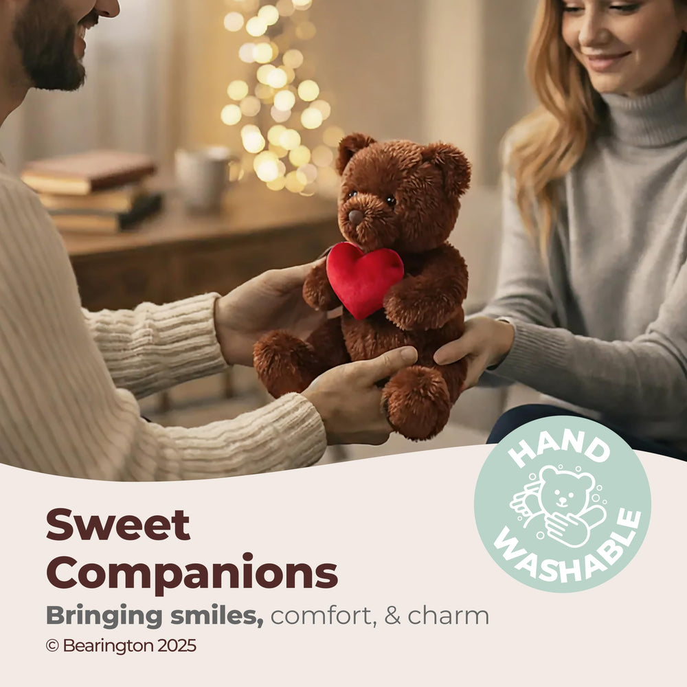 Remington close-up face highlighting the gentle, cuddly look for hugs.
