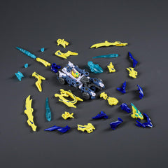 BD-11 stands 11 inches in beast mode and 4.1 inches in drive mode
