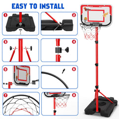 Beauwow T Ball stand with bat and balls enabling beginner swings