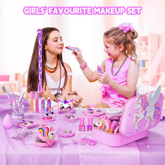Beayuck washable makeup set designed for kids' mess-free fun.